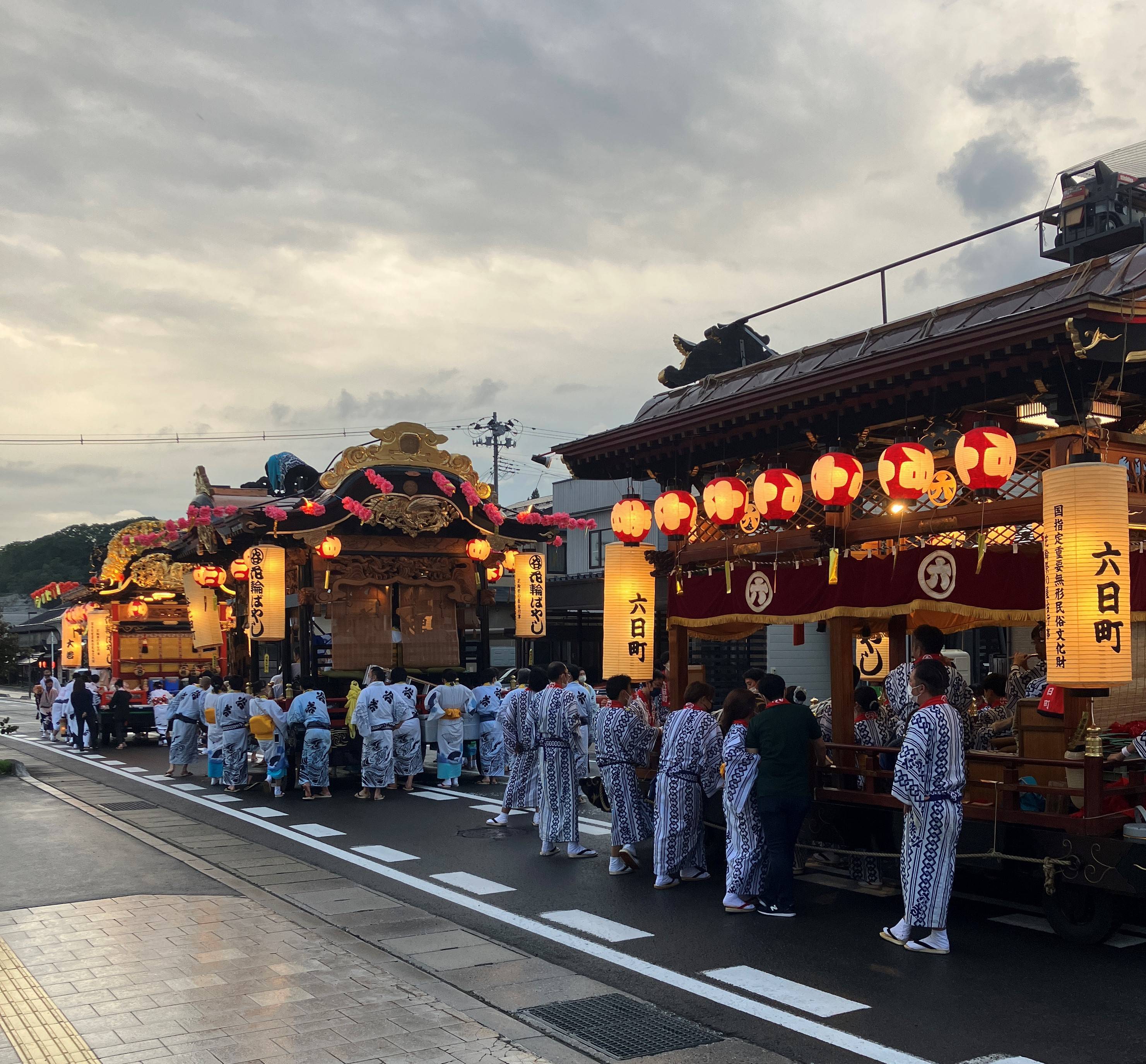 3年ぶり花輪ばやし開催！ AKBT 土崎港店のブログ 写真4