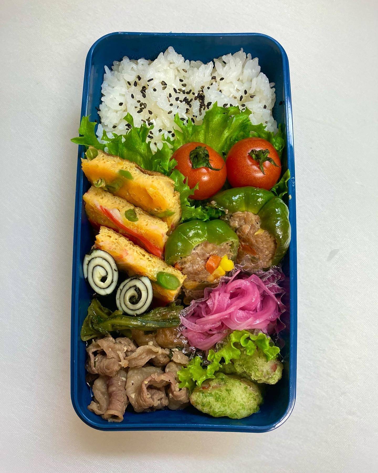 たま～に作ってるお弁当② おさだガラスのブログ 写真2