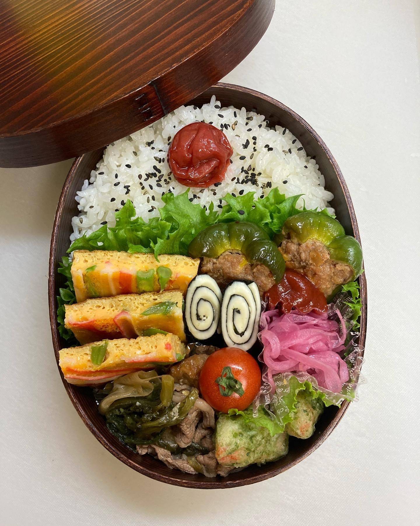 たま～に作ってるお弁当② おさだガラスのブログ 写真1