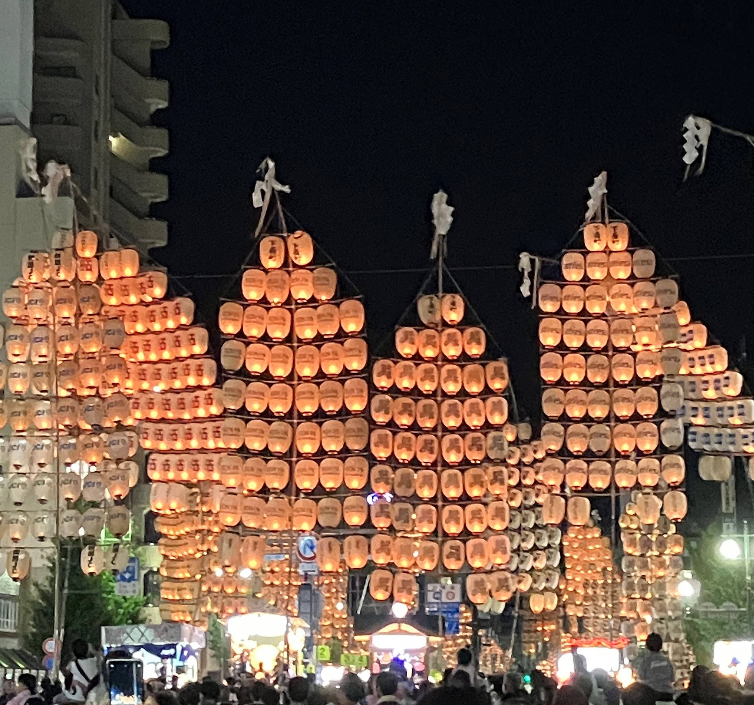 東北三大祭り「秋田竿燈祭り」😊 AKBT 土崎港店のブログ 写真3