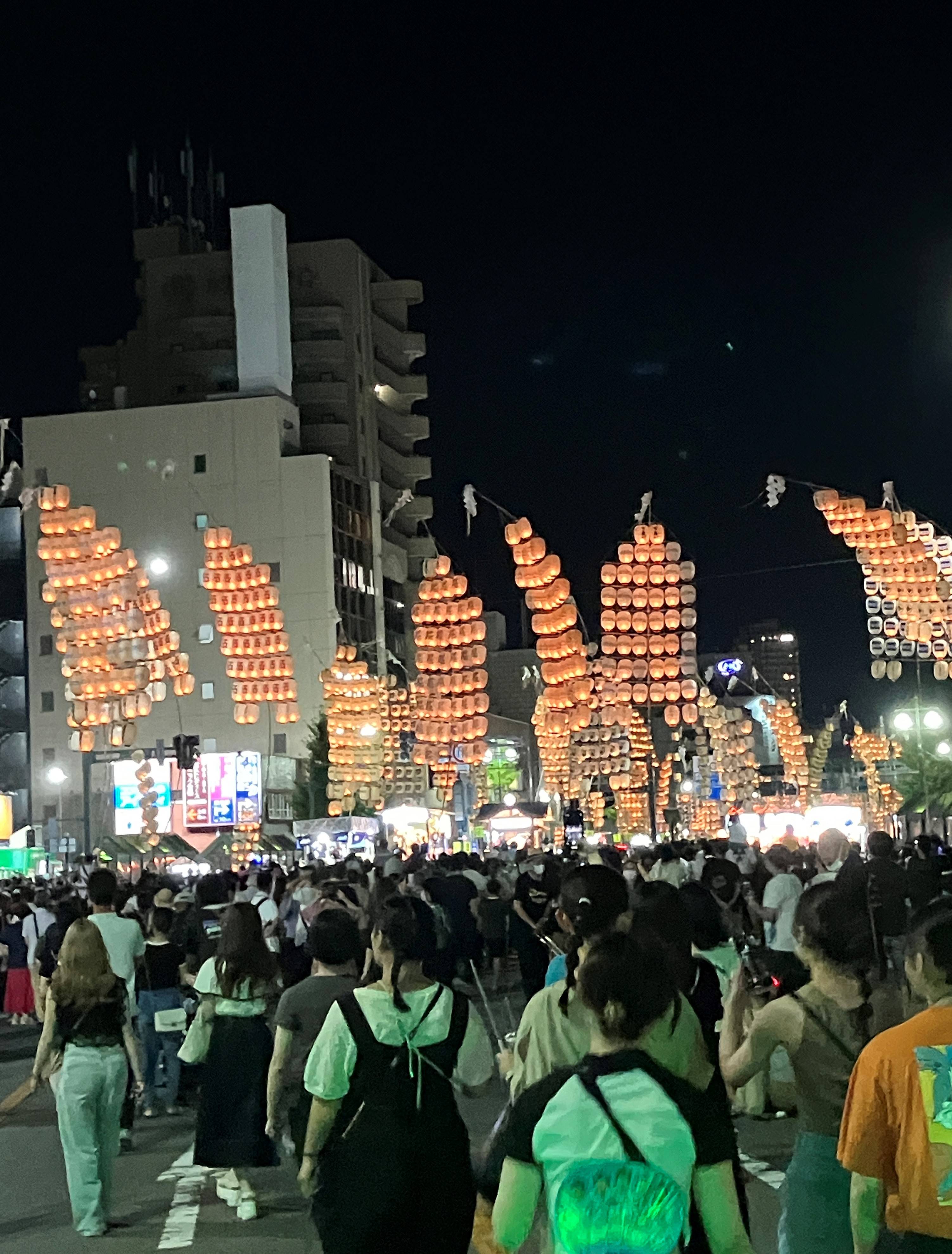 東北三大祭り「秋田竿燈祭り」😊 AKBT 土崎港店のブログ 写真2