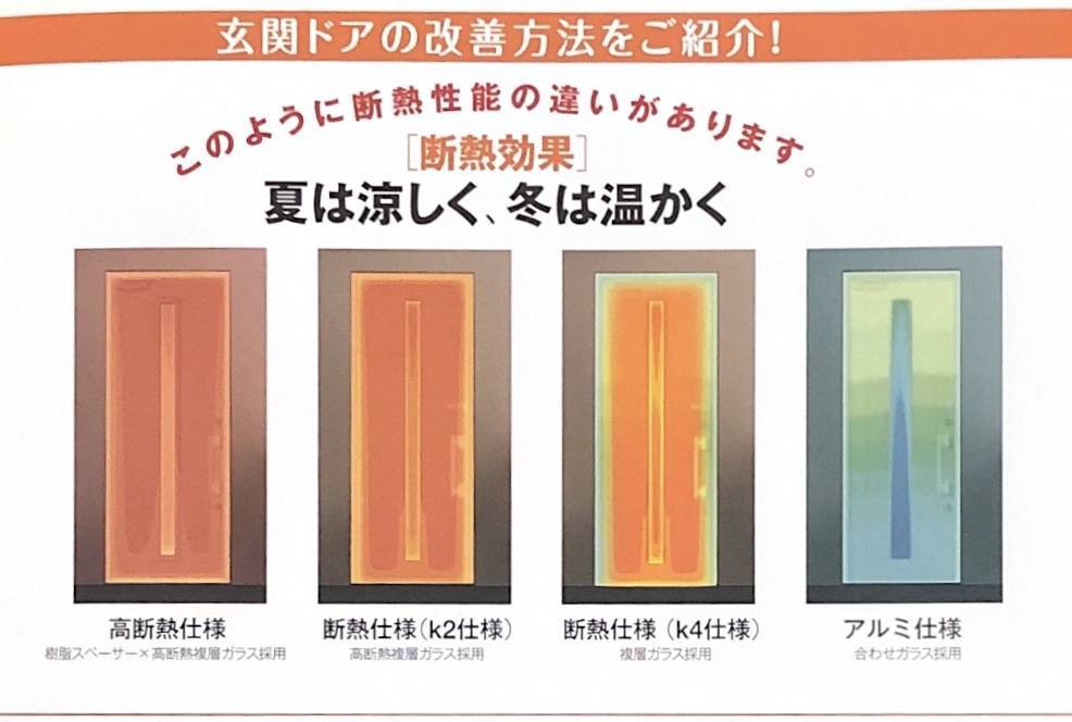 夏は涼しく♪冬は暖かく🤗健康・快適『玄関ドア』 共栄アルミトーヨー住器のブログ 写真1