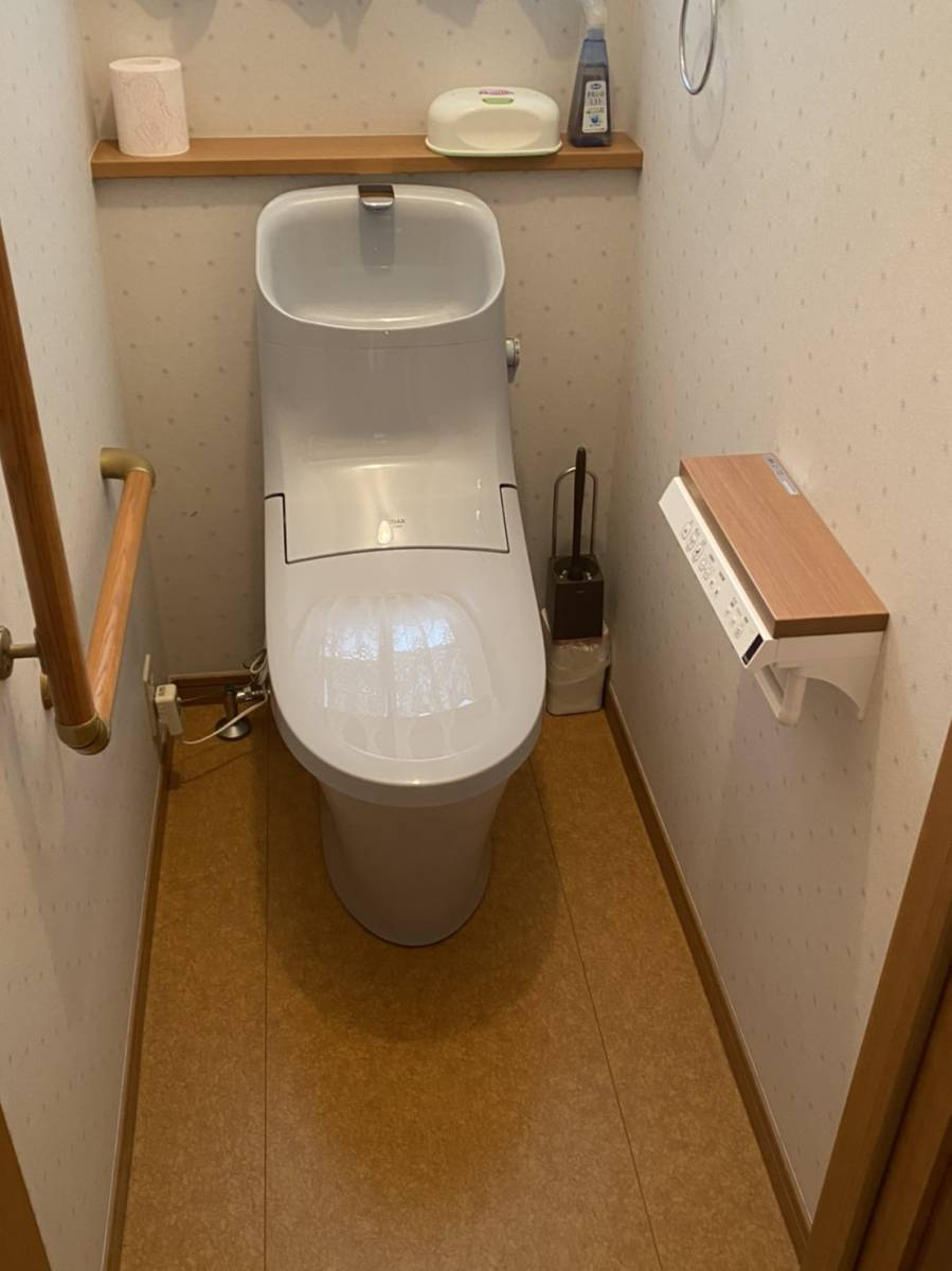 e-cubeホームテクノ 川越支店の＊トイレ交換＊　/鶴ヶ島市の施工後の写真1