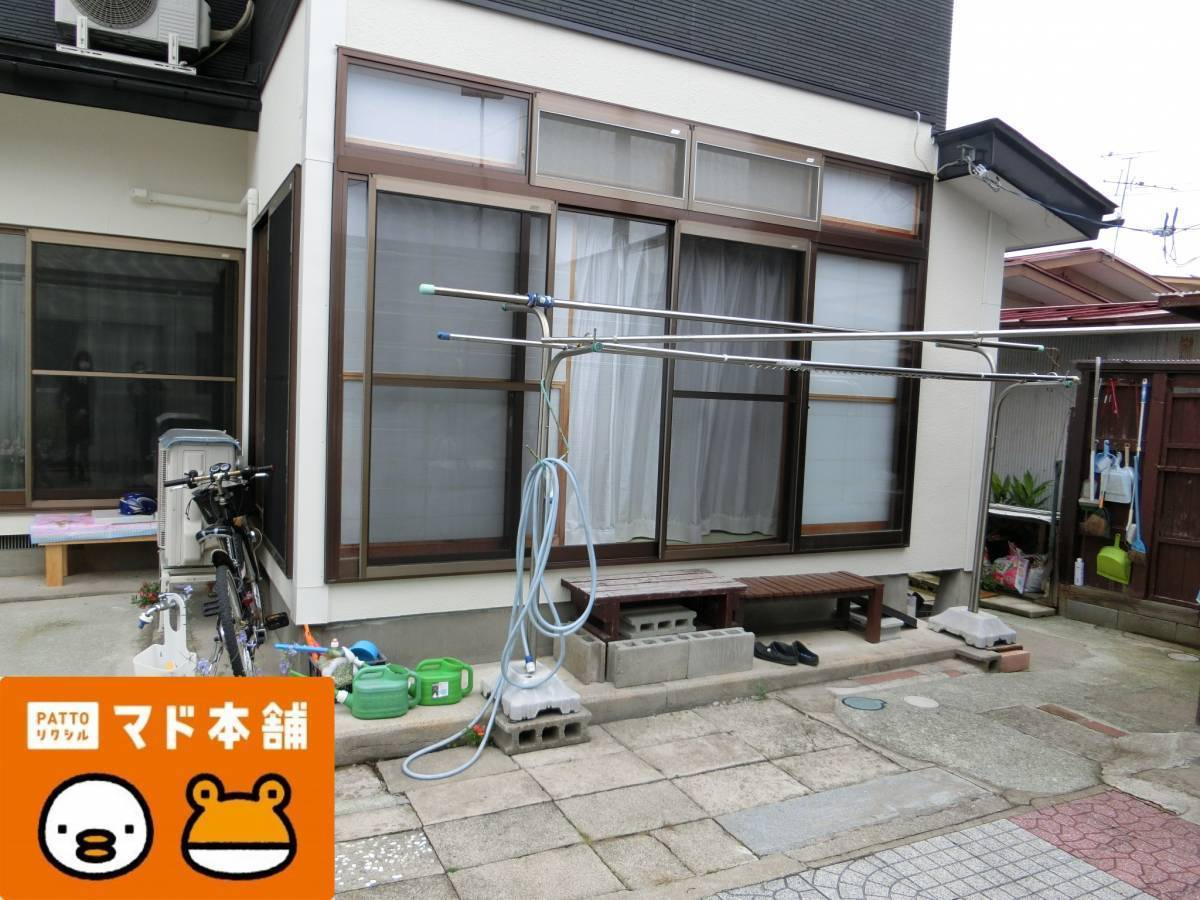 竹原屋本店の#テラス囲い設置工事の施工前の写真1