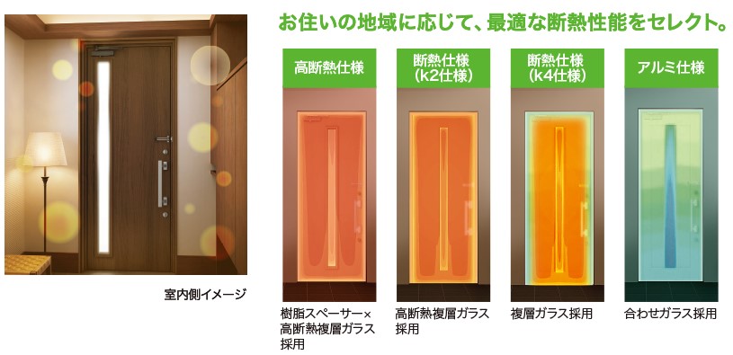 更埴トーヨー住器の断熱材工事に伴い木製ドアも寒いとのことから断熱タイプの玄関に交換ご希望(長野市)の施工事例詳細写真12