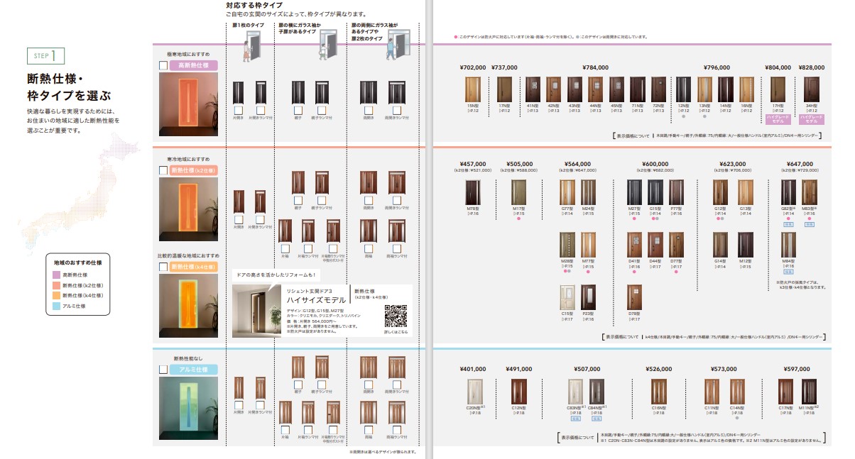 更埴トーヨー住器の玄関の表面が色褪せ、剥がれてきているので交換したいとご希望(長野市)の施工事例詳細写真2