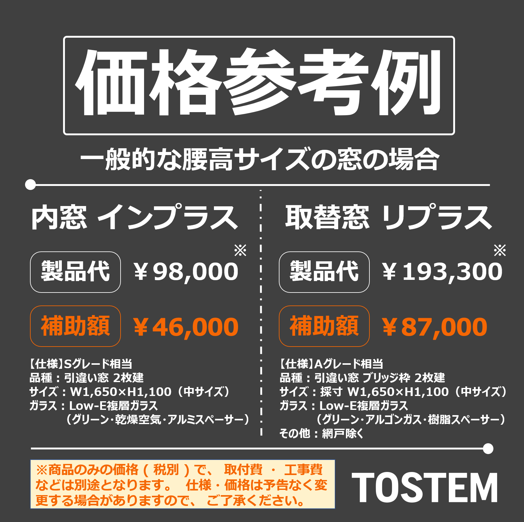 イソベトーヨー住器の山梨県北杜市大泉町　断熱内窓（インプラス）取付の施工例の施工事例詳細写真4