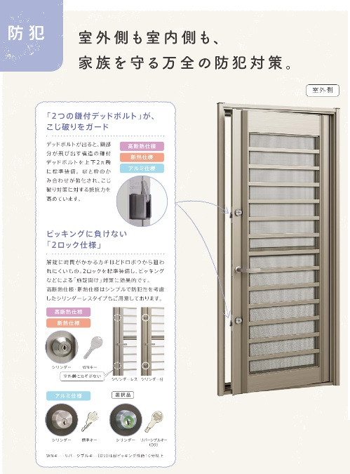 TERAMOTOの【勝手口ドア施工例】勝手口ドアをリシェント勝手口ドアで入替工事させていただきました。の施工後の写真3