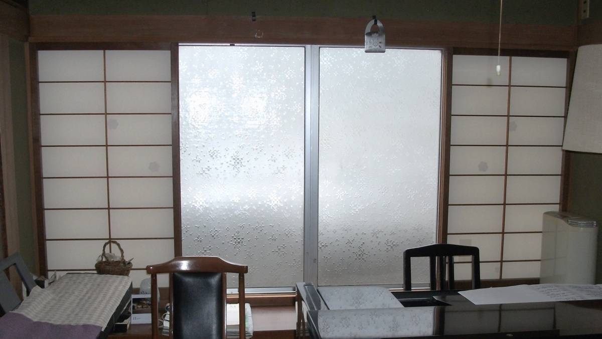 大木建装硝子の”お部屋の雰囲気そのまま”で和室も浴室も暖か☀の施工前の写真2