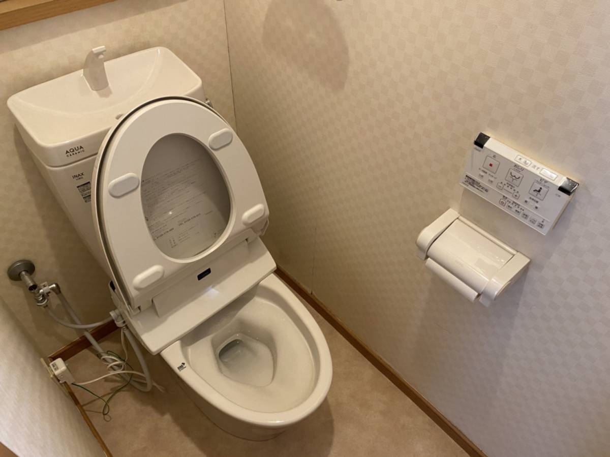 海老名トーヨー住器の水漏れによるトイレ交換の施工後の写真3