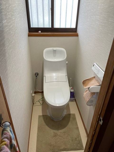 十倉トーヨー住器の節水型のトイレへリフォーム！の施工後の写真1