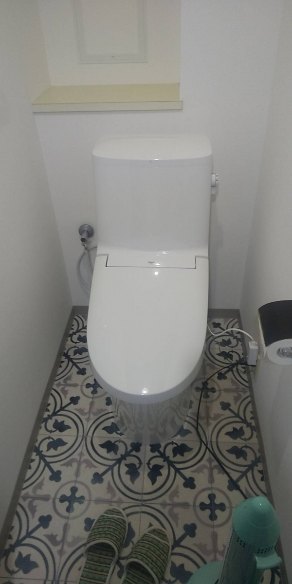 リフォームショップミナトのトイレリフォームの施工後の写真1