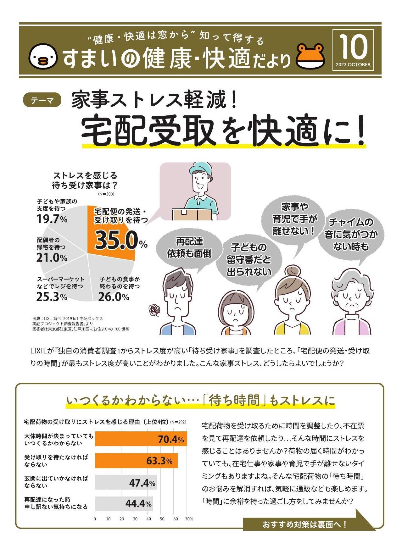 すまいの健康・快適だより　10月号 太陽トーヨーのブログ 写真1