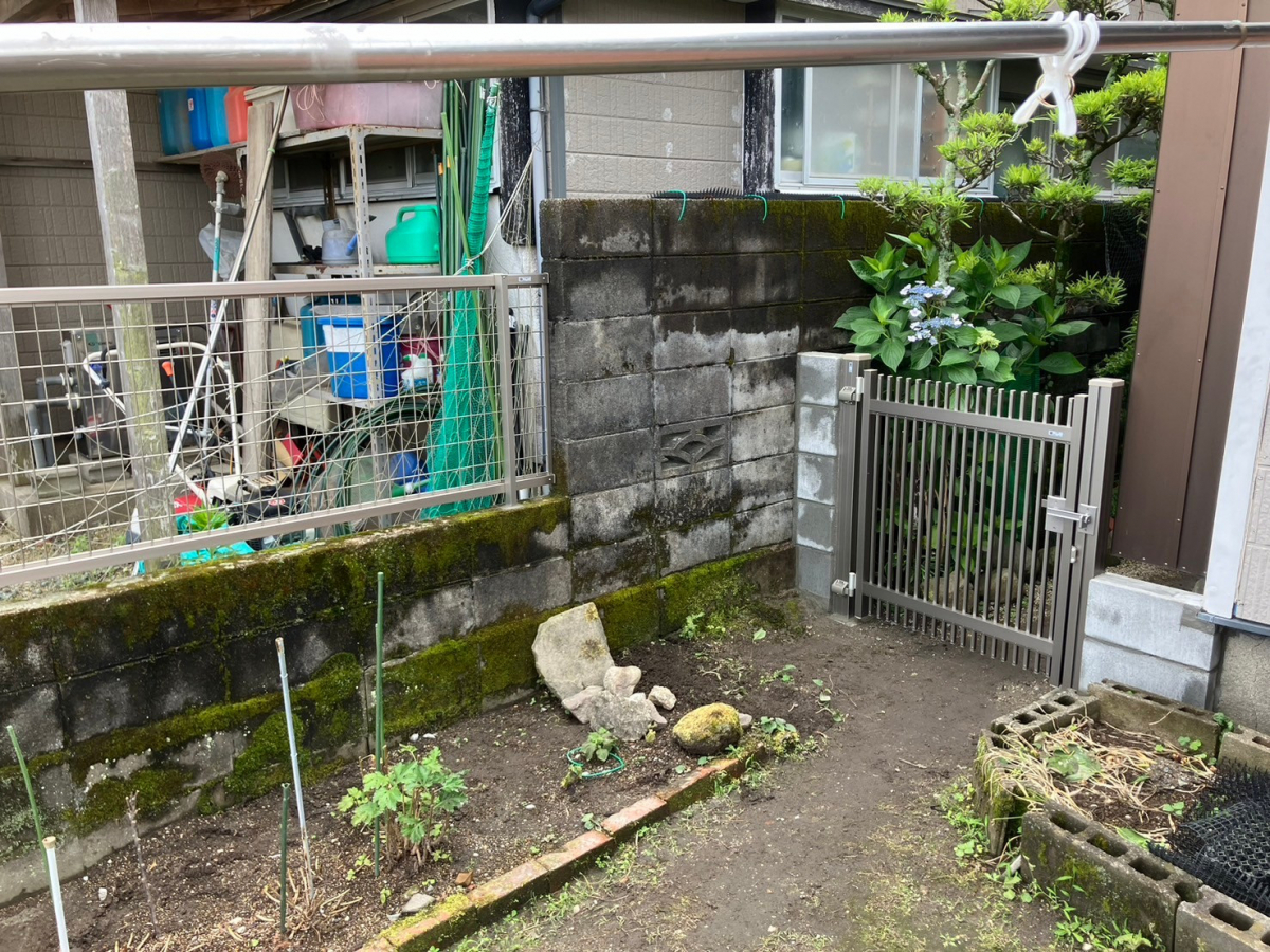 大和アルミトーヨー住器のフェンス及び門扉設置工事の施工後の写真3