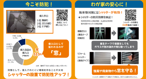 サトートーヨー住器の窓の防犯に『リフォームシャッター』を取付しました！の施工事例詳細写真1