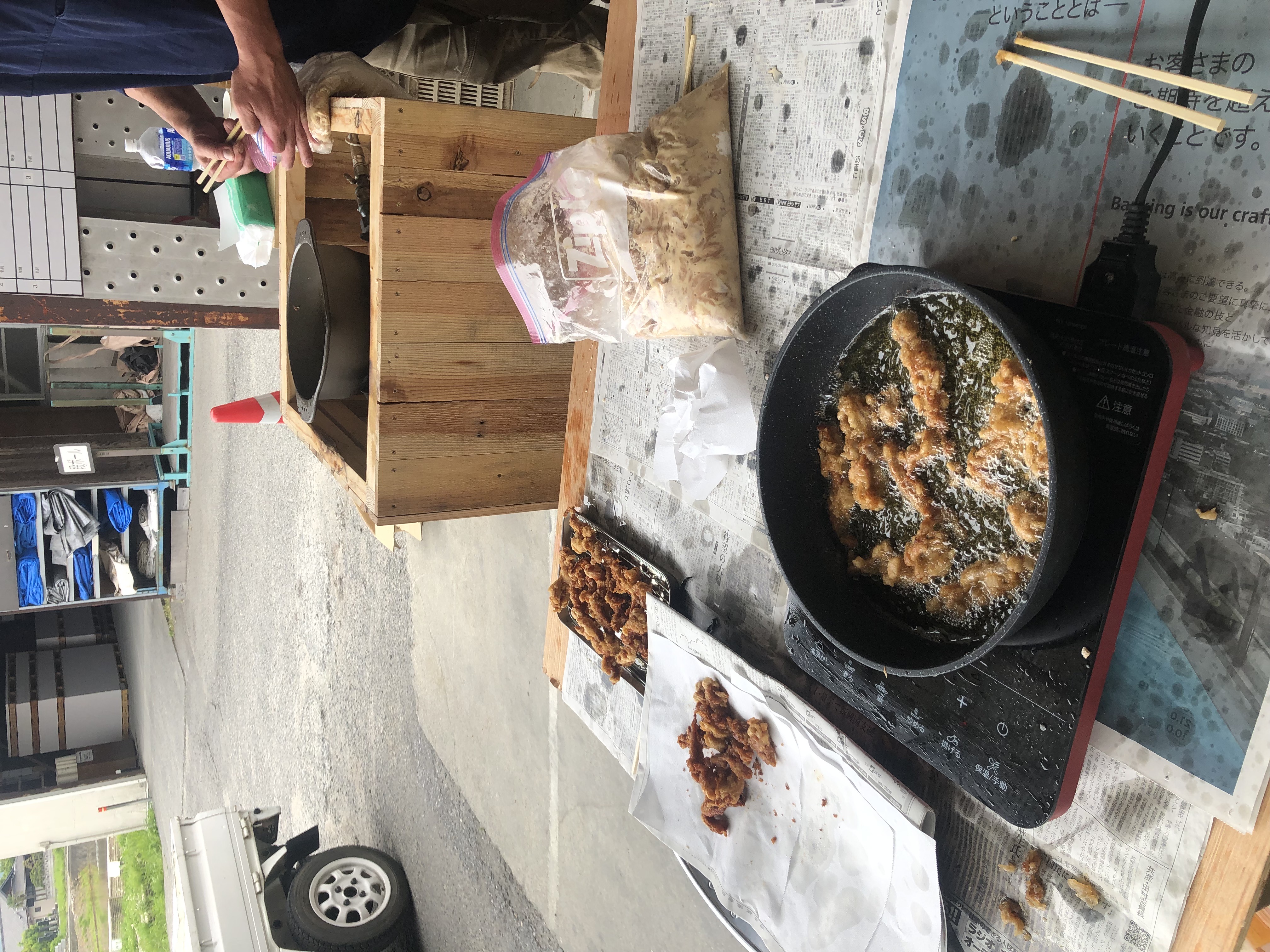 唐揚げ＆焼きそば 飯田トーヨー住器のブログ 写真3