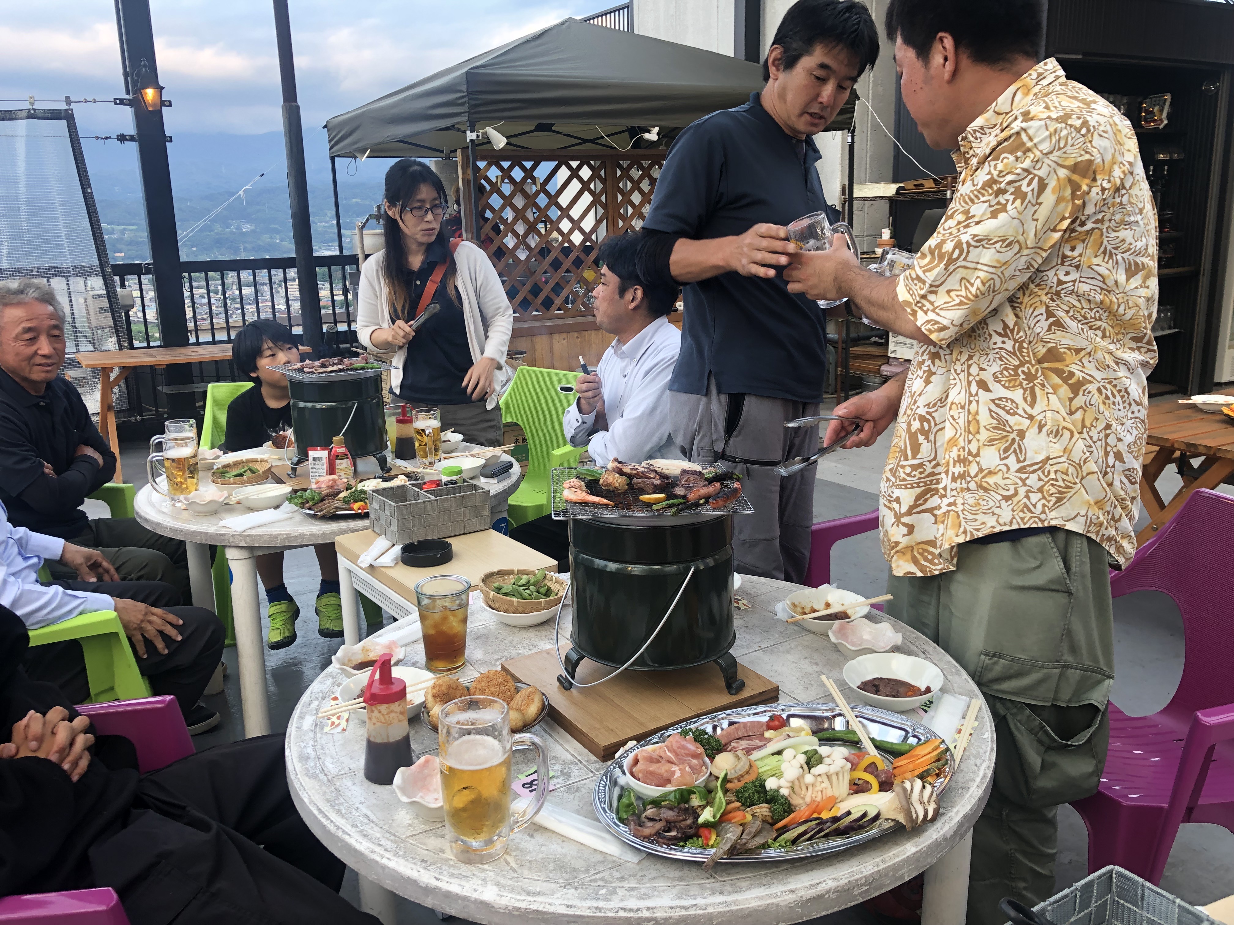 会社の飲み会 飯田トーヨー住器のブログ 写真4