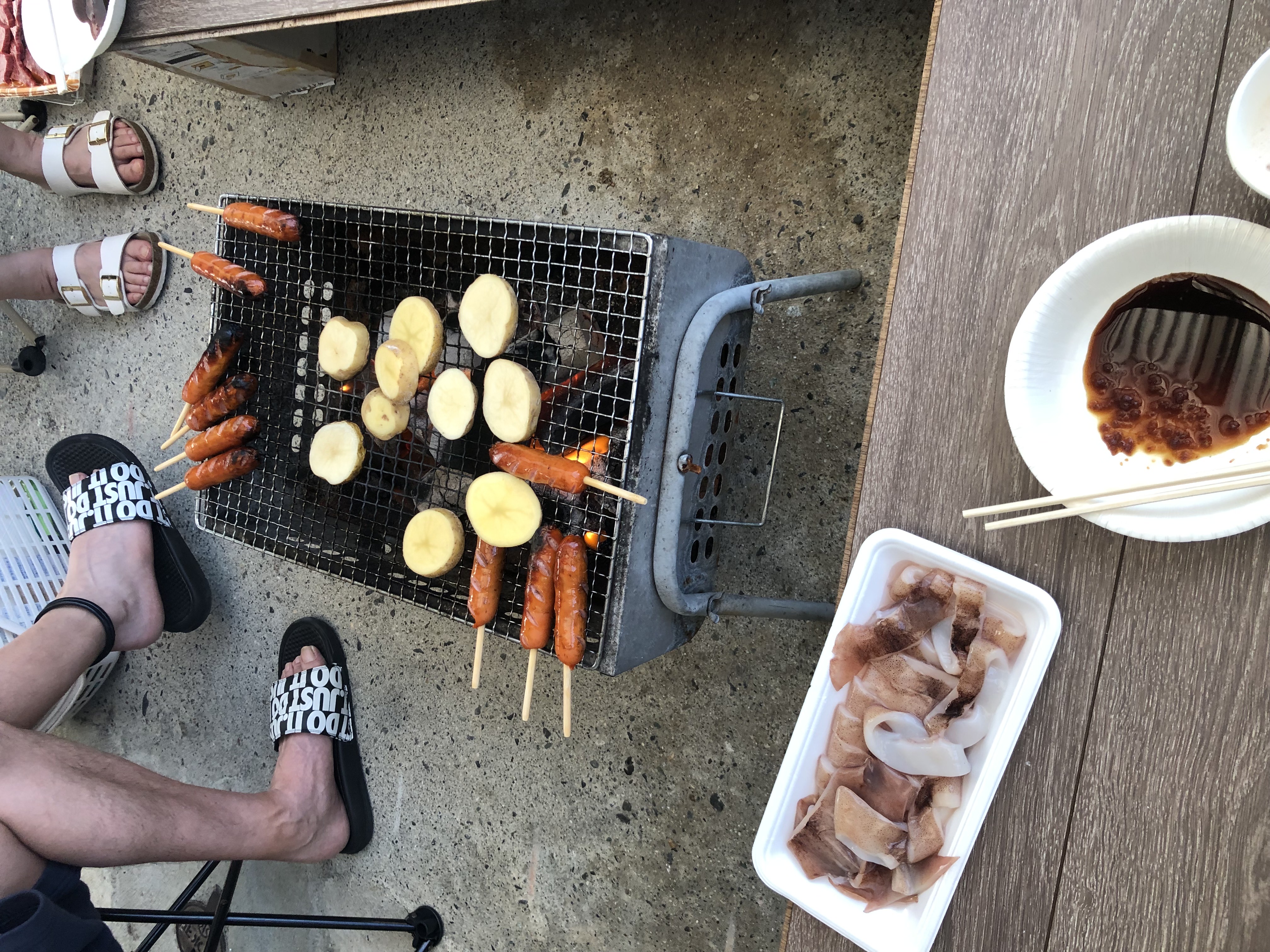 BBQと花火 飯田トーヨー住器のブログ 写真2