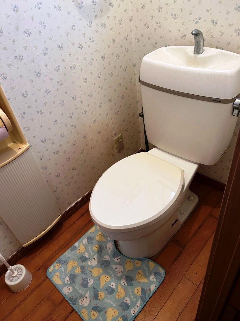 施工例３（トイレ便座取付） ミヤザキトーヨー住器のブログ 写真9