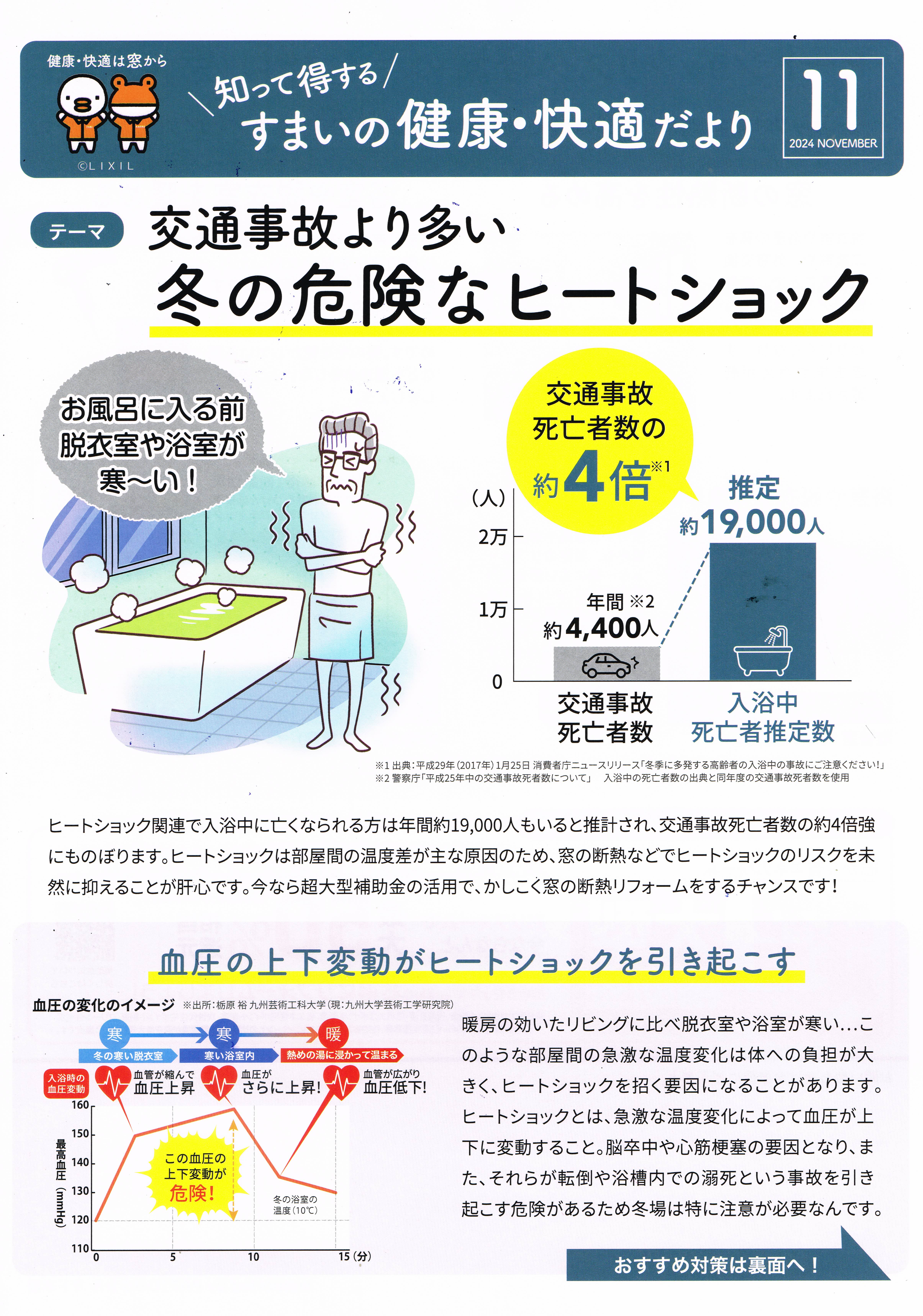 すまいの健康・快適だより　11月号 トーヨコトーヨー住器のイベントキャンペーン 写真1