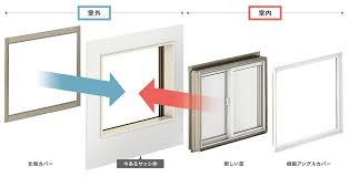 出雲トーヨー住器の窓もカバー工法で交換可能の施工後の写真3