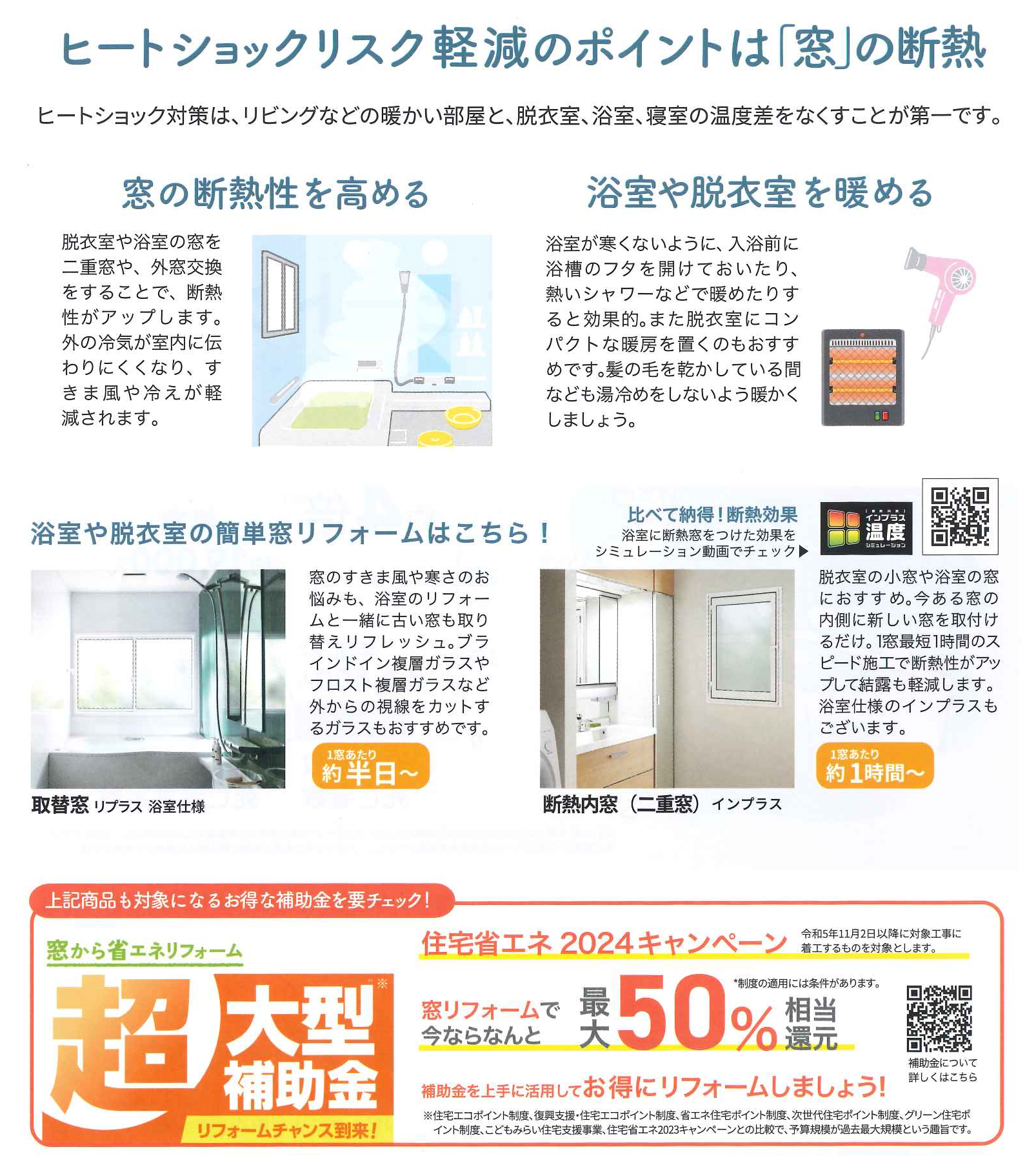 2024．11月号　🐥すまいの健康・快適だより🐸　交通事故より多い 冬の危険なヒートショック 県南サッシトーヨー住器のブログ 写真2