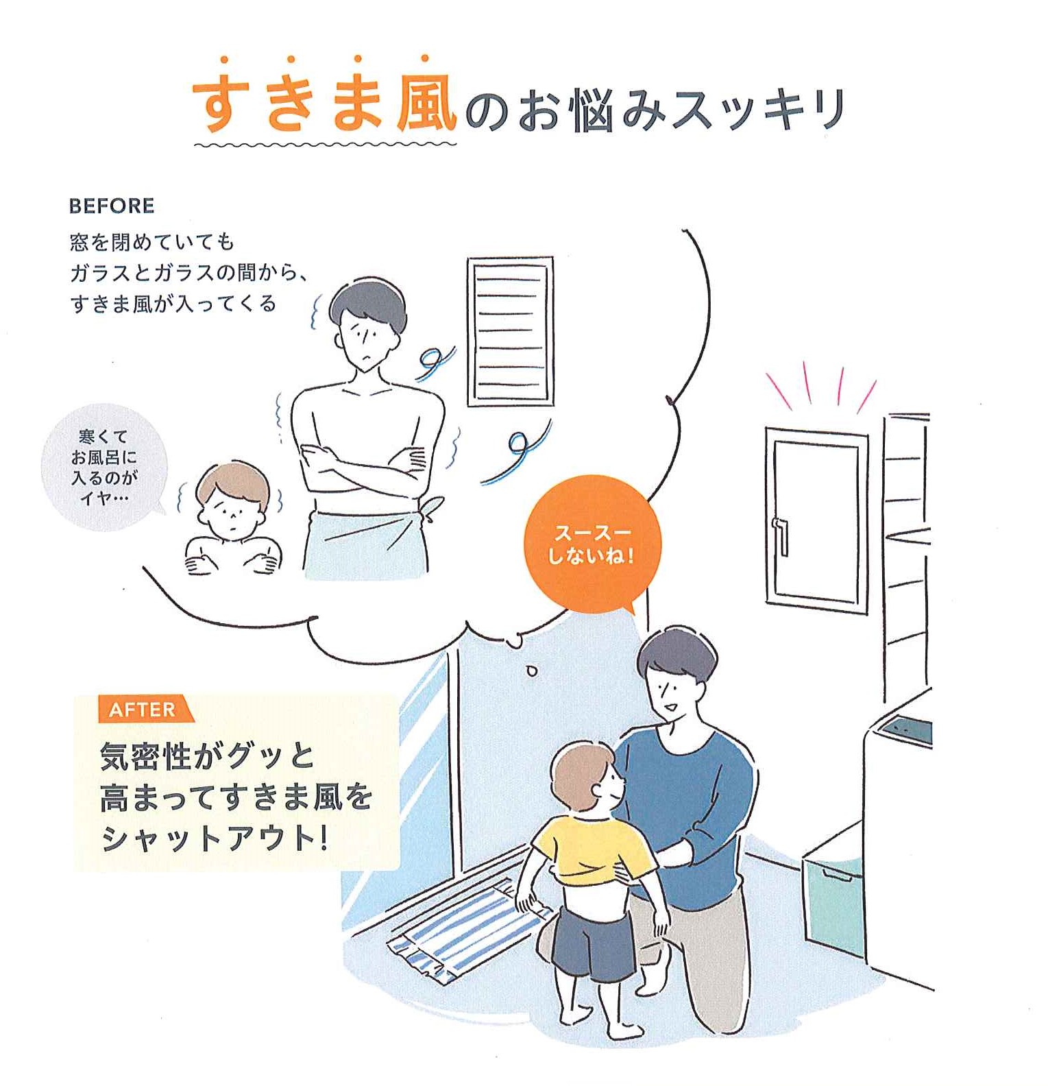 大平トーヨー住器の【佐野市】北面の窓を断熱サッシへ一斉交換！の施工事例詳細写真2