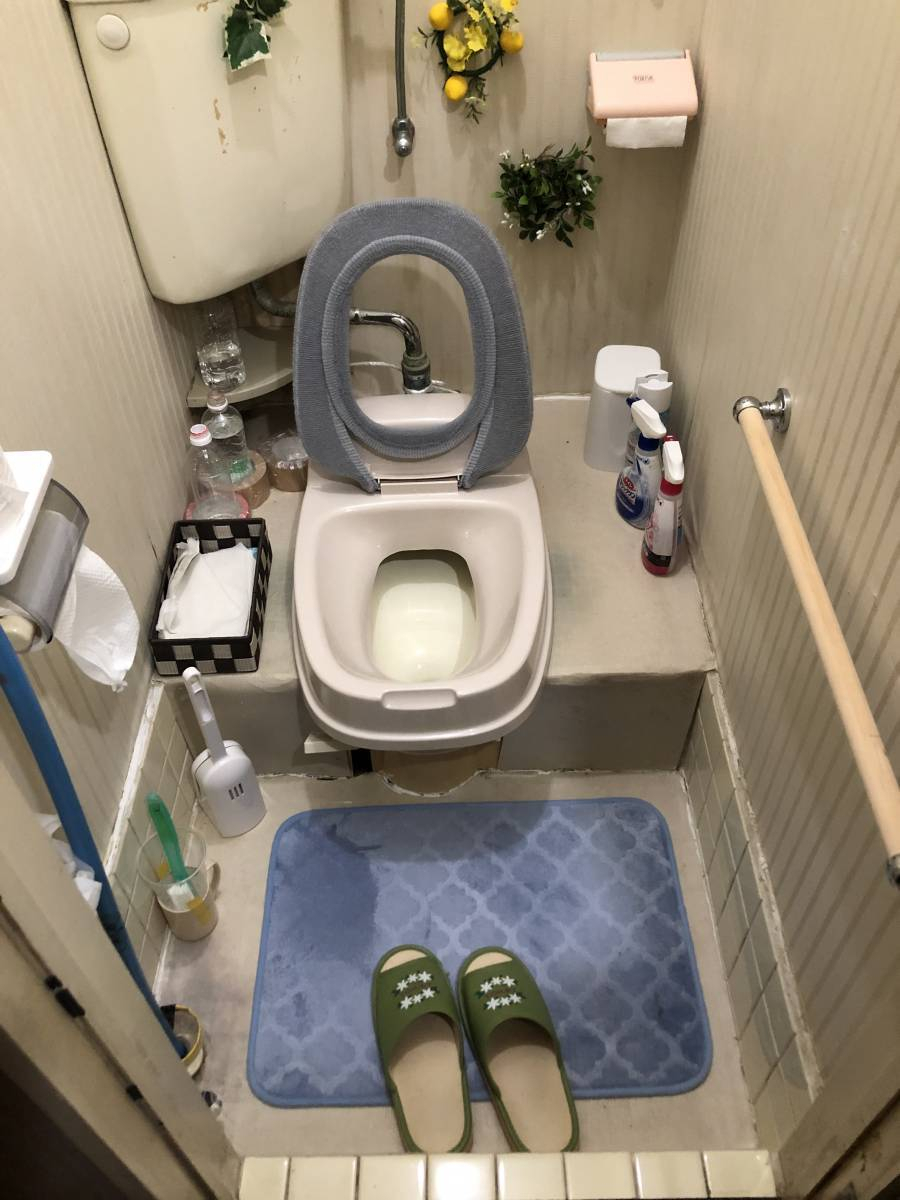 松本トーヨー住器の愛南町　トイレリフォームの施工前の写真1