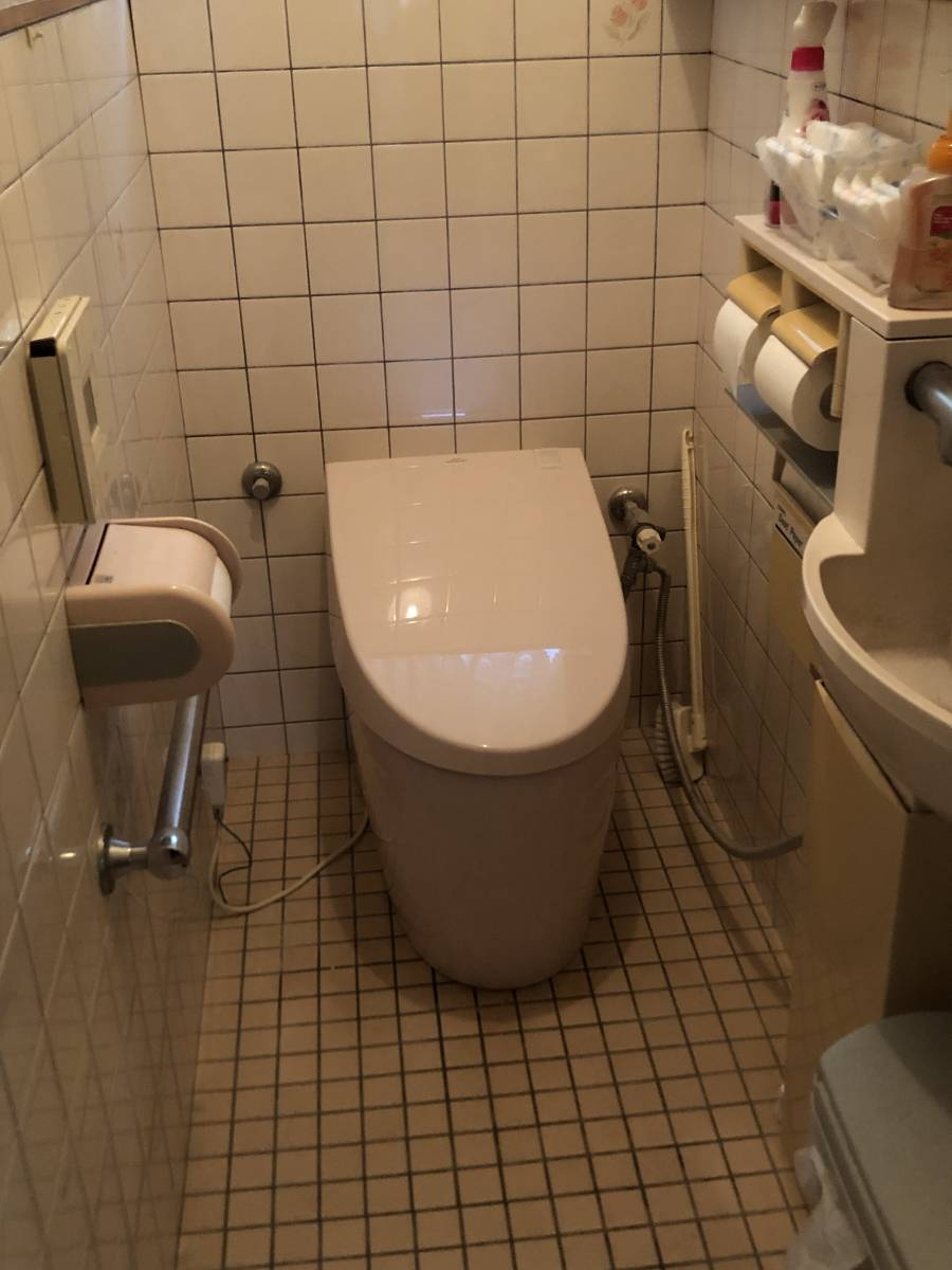 松本トーヨー住器の愛南町　トイレリフォームの施工前の写真1