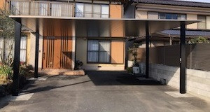 松本トーヨー住器の愛南町　カーポートＳＣ工事の施工後の写真1