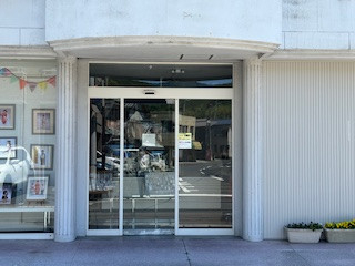 松本トーヨー住器の愛南町　店舗入口リフォームの施工前の写真1