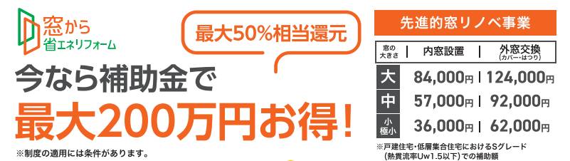 本日より！住宅省エネキャンペーン2023がスタートです！ MADOORのブログ 写真1