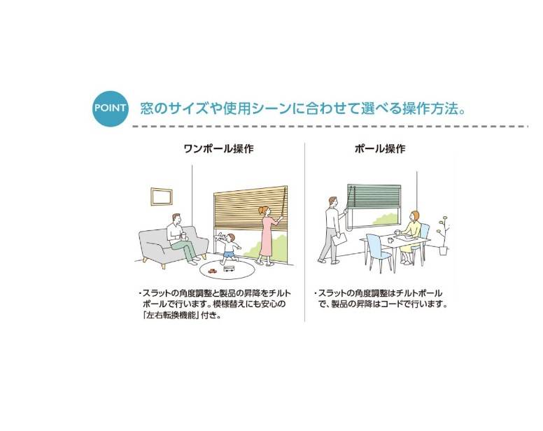 小島サッシトーヨー住器のブラインド取付工事の施工後の写真2