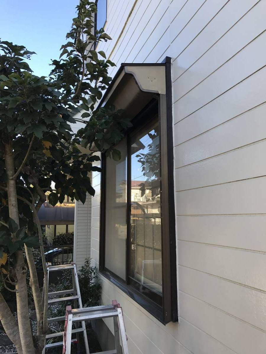 小島サッシトーヨー住器の常総市　N様邸　リフォームシャッター取付工事の施工前の写真2