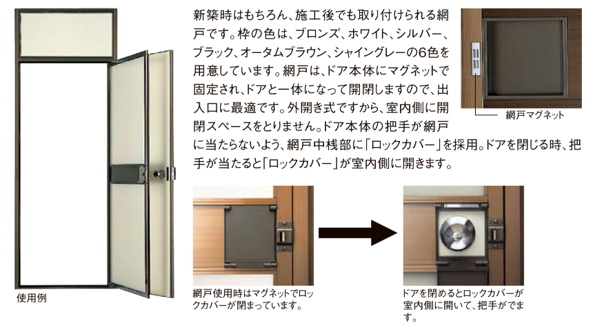 NCCトーヨー住器 諏訪店の扉を新設し風除け対策！の施工事例詳細写真1