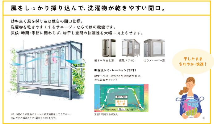 NCCトーヨー住器 諏訪店のサンルームを設置しました！の施工事例詳細写真2