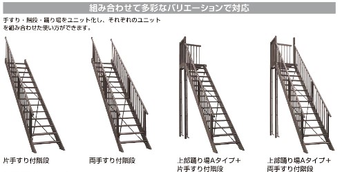 NCCトーヨー住器 諏訪店の劣化してしまった木製階段からアルミ階段に変身！の施工事例詳細写真1