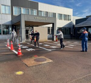 秋の消防避難訓練🍂 阿部多のブログ 写真2