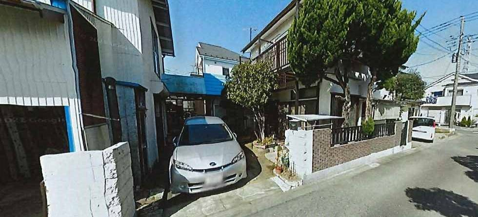 井上住器のエクステリア工事の施工前の写真1