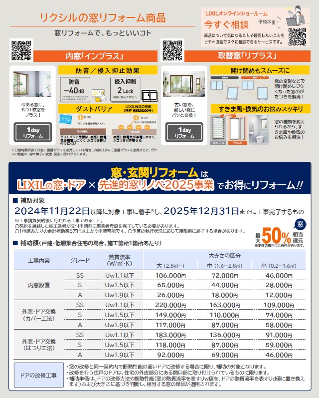 ２０２５年度も、条件を満たせば、かかった費用の半額相当の補助金がもらえます！ ネットアスのブログ 写真2