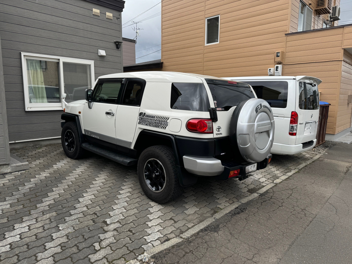 古石商店のカーポート工事も当社にお任せください！　車の雪落としから解放されます！の施工前の写真2