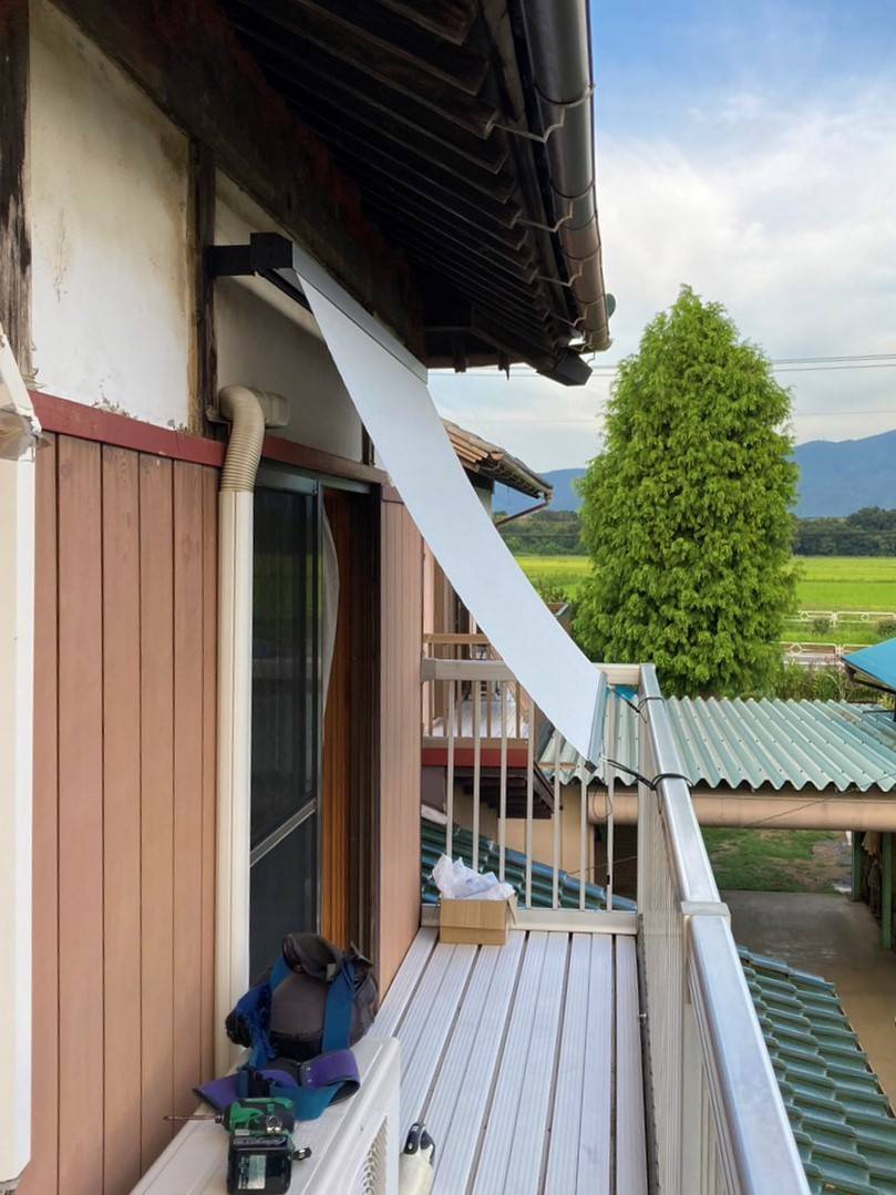 つくば住生活 つくば店の夏に大活躍！≪スタイルシェード≫の施工後の写真1