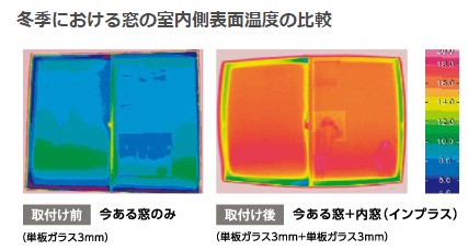 TGネクストのインプラス　内窓取付け1DAYリフォーム【補助金対象】の施工事例詳細写真1