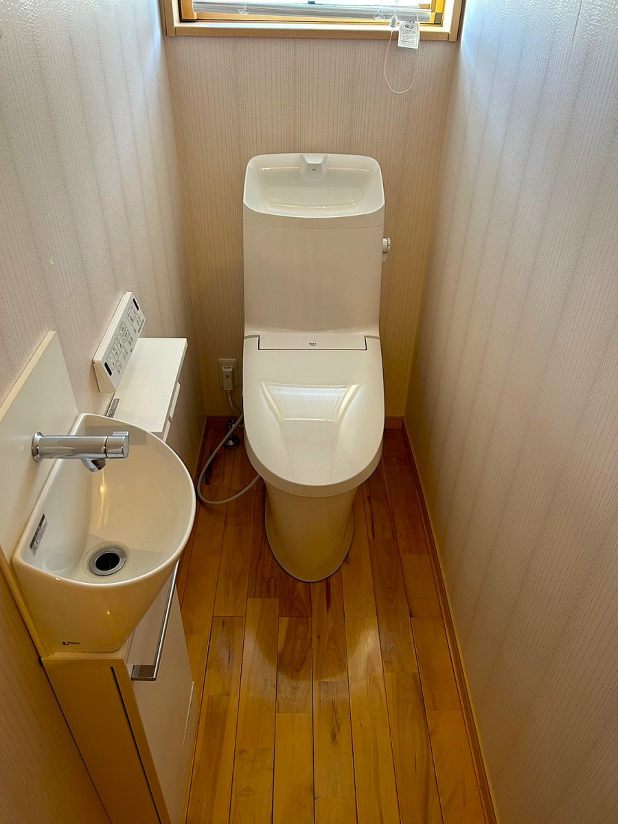 Reプレイス高崎の新しいトイレに交換の施工後の写真1