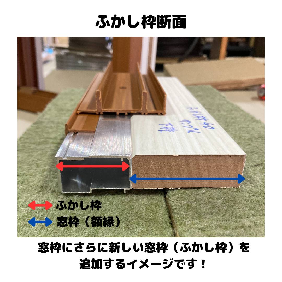 【解説】インプラスふかし枠 フェニックストーヨー住器のブログ 写真4