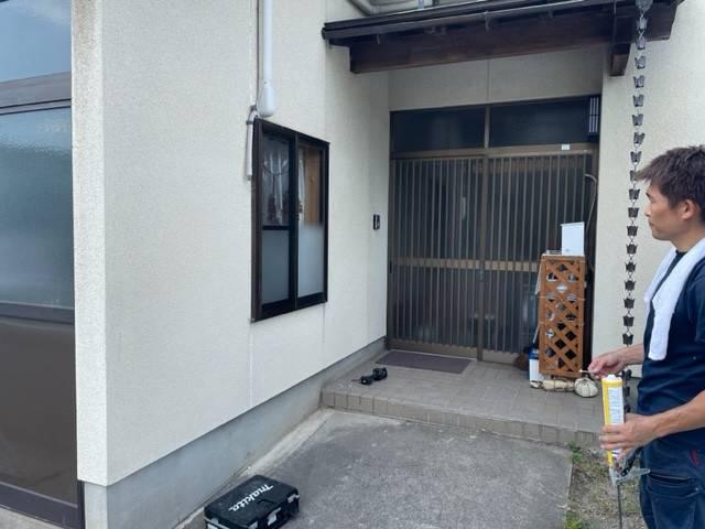 大西アルミ建材 京丹後店の安心です🔑の施工前の写真1