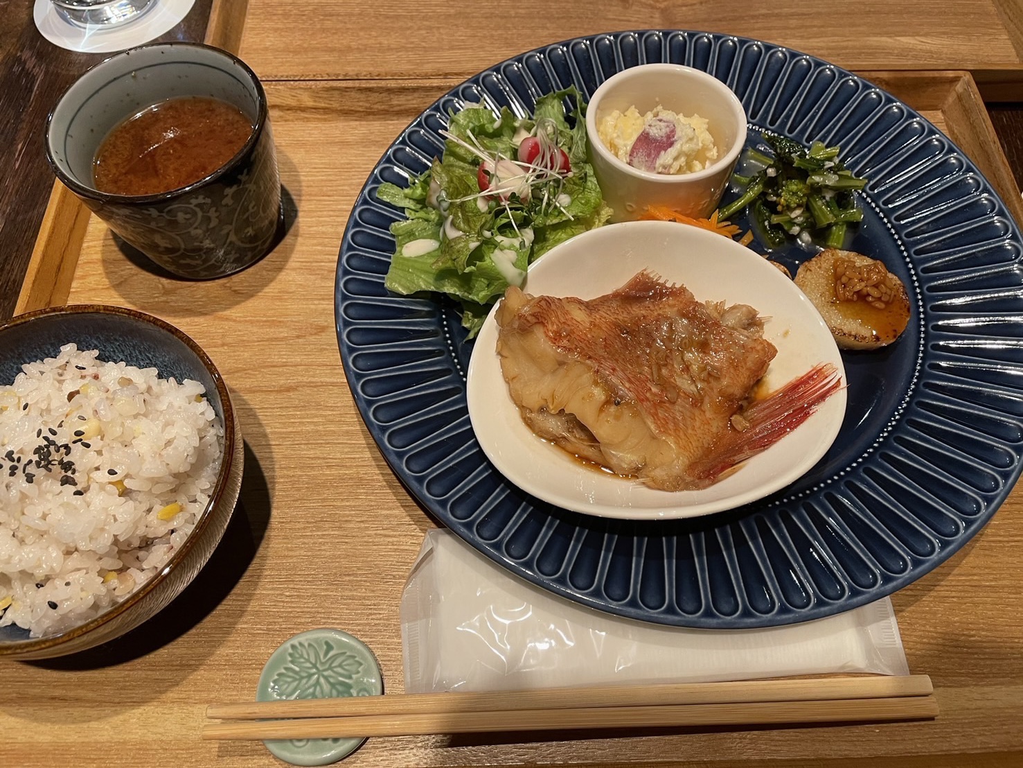 【津島】おしゃれな古民家カフェのランチ🍽 トラス軽金属販売 津島店のブログ 写真3