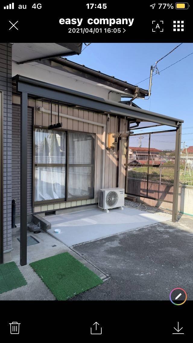 円谷トーヨー住器の外への出入りがスムーズで快適の施工前の写真1