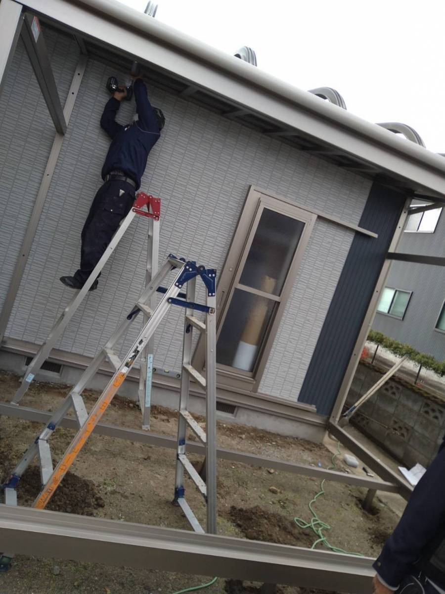 円谷トーヨー住器の【サンルーム工事】ライフスタイルに合わせて活用！の施工前の写真2