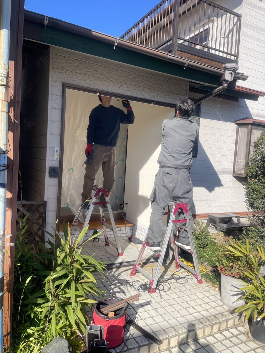 東名住建 守山の防犯機能が備わった玄関ドアを電気錠にし防犯性と便利さがアップしました（子育てエコホーム支援事業対象）の施工後の写真1